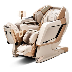 Pharaoh NEO massage chair angled side view at 45 degrees