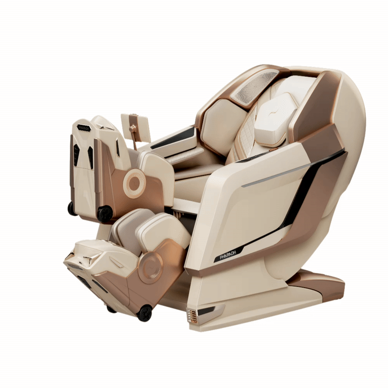 Image showing the moving leg rest of the Pharaoh NEO