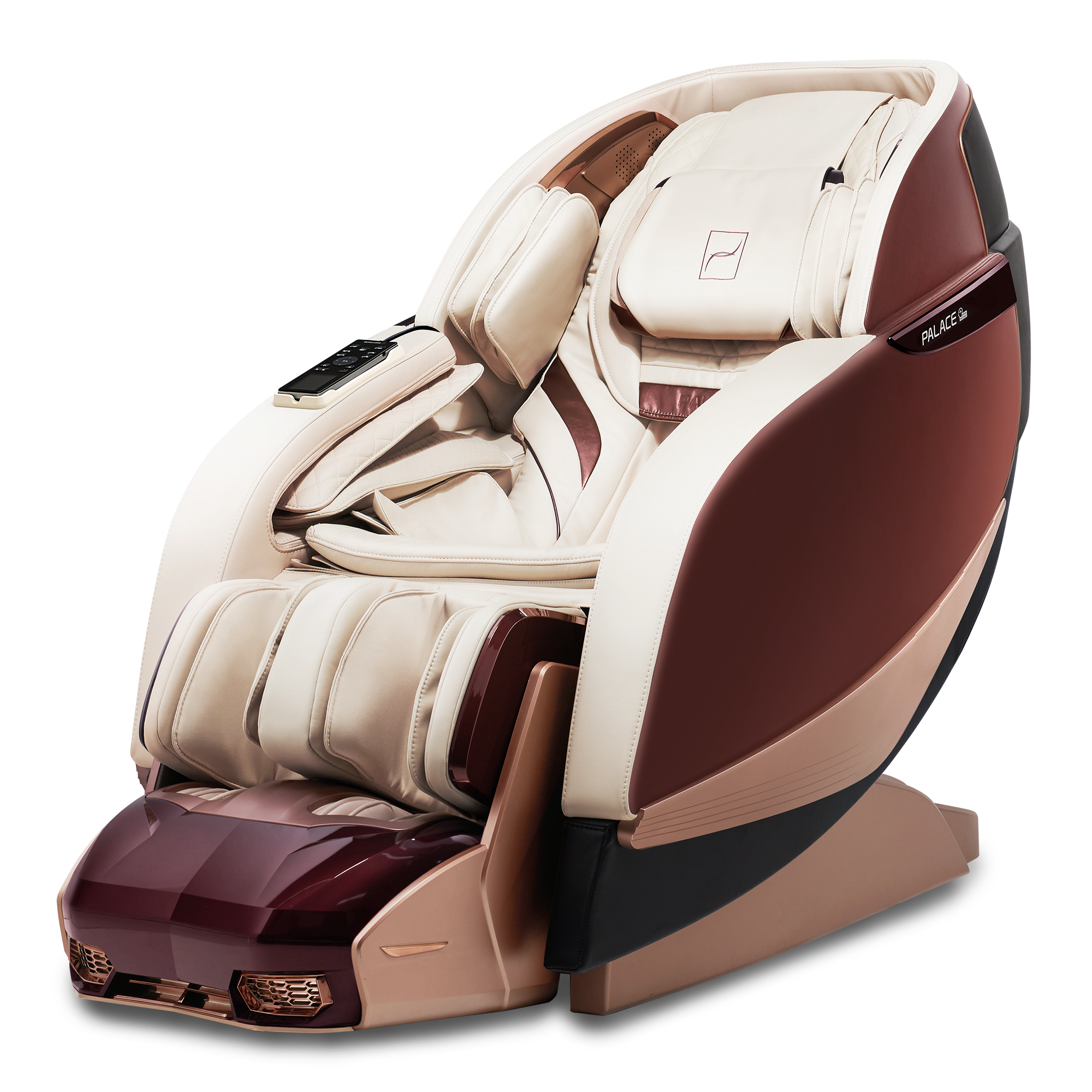 Palace massage chair Burgundy color